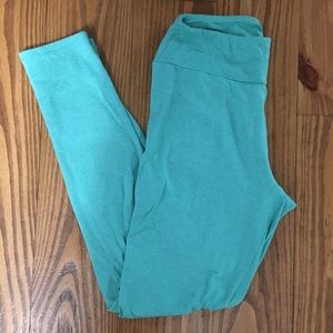 Teal LuLaRoe Tights